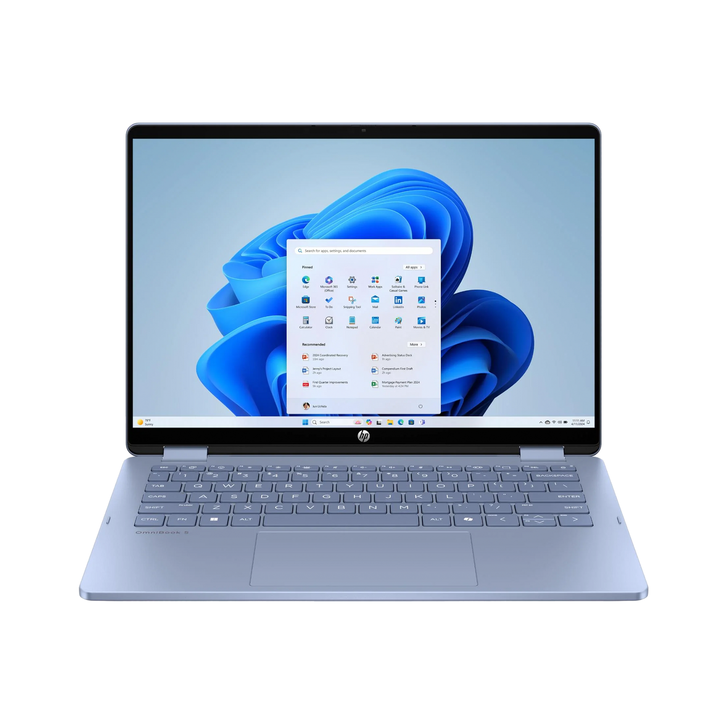 HP OMINIBOOK  | CORE 7 150U | Intel UHD Graphics | 16GB DDR5 | 512GB GEN4 NVMe SSD